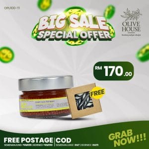 Olivie Power Up 100g + FREE Sabun Zaitun